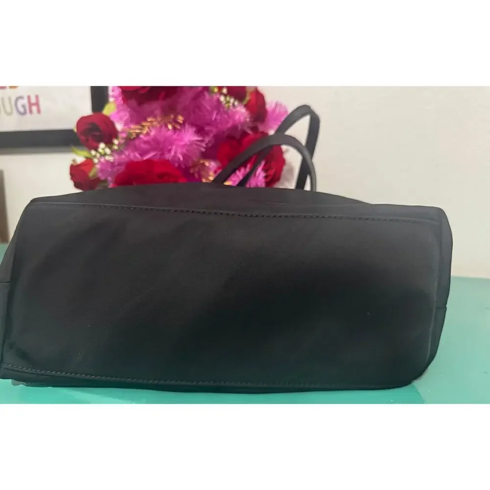 Kate Spade New York Black Nylon Tote Bag – Pre-Owned – Minor Wear on Handles - Picture 3 of 6
